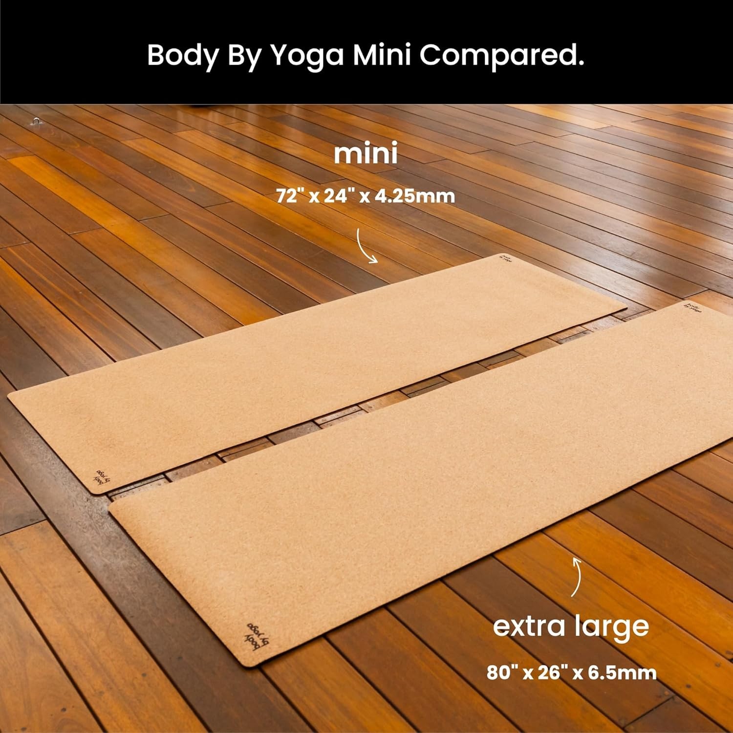 Luxury Cork Yoga Mat – Non Slip, Extra Thick Grip. Thicker, Longer, and Wider…