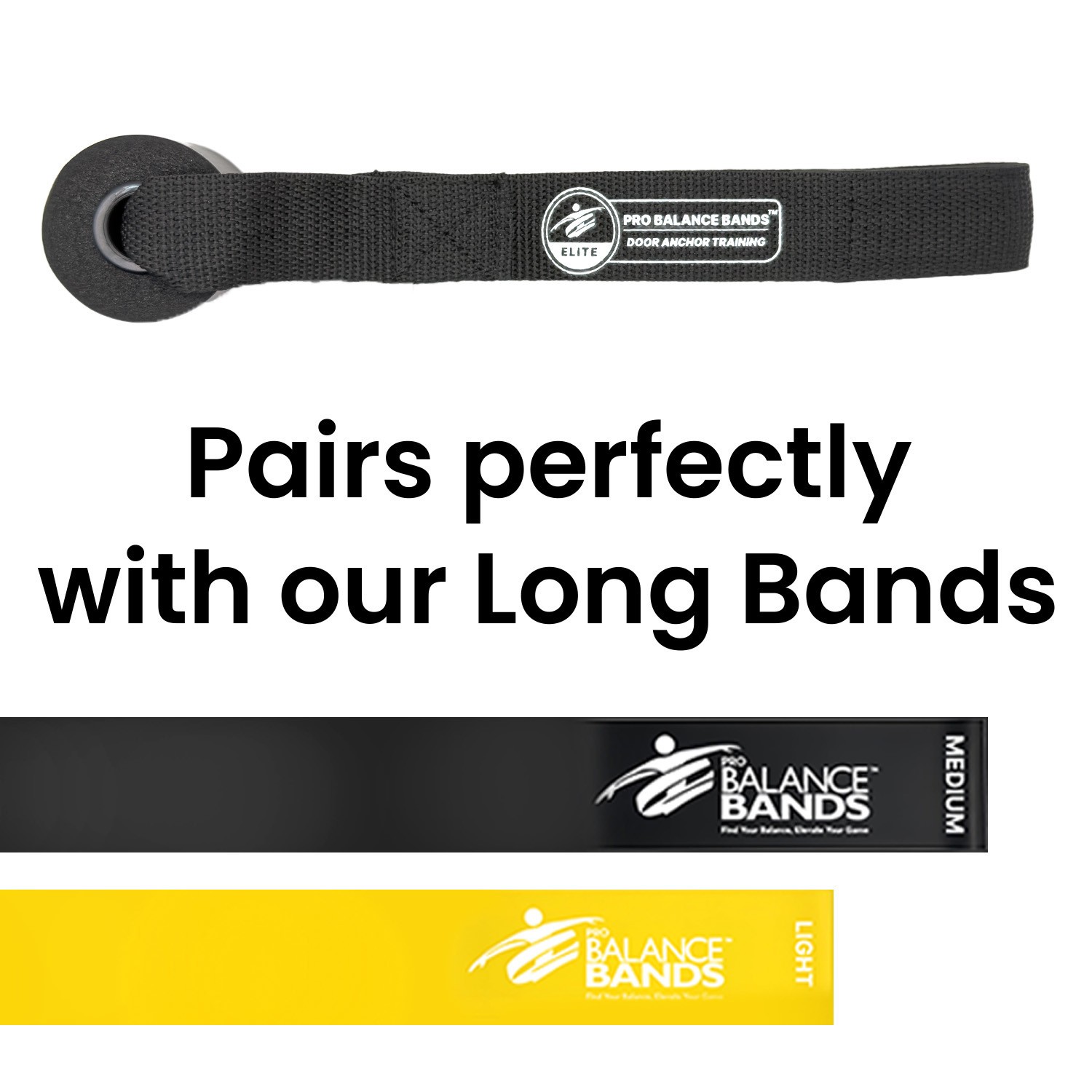Pro Balance Elite Door Anchor | Heavy-Duty Resistance Band Attachment for Home