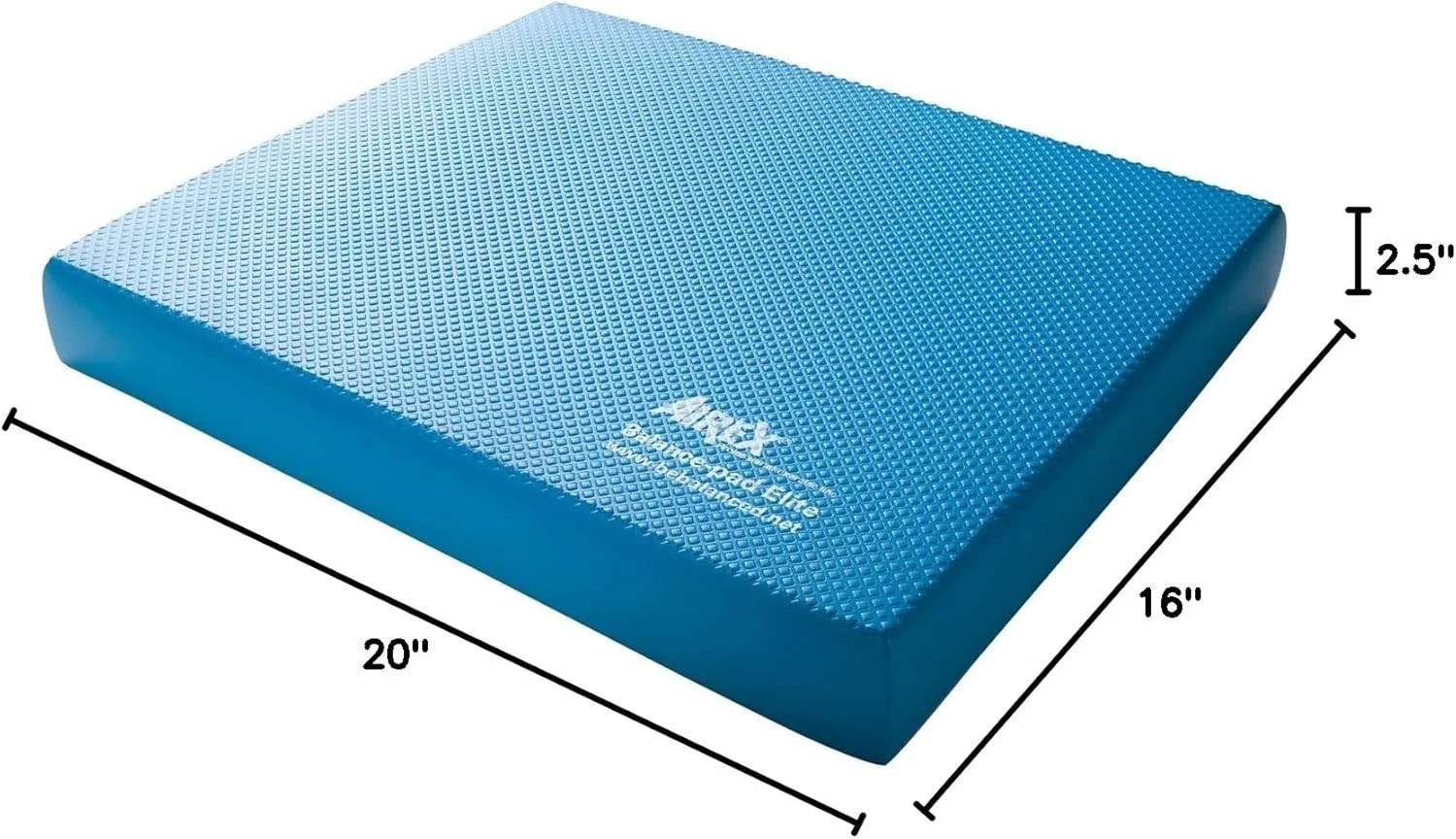 Blue Foam Exercise Balance Pad Yoga Pilates Kneeling Stability Cushion