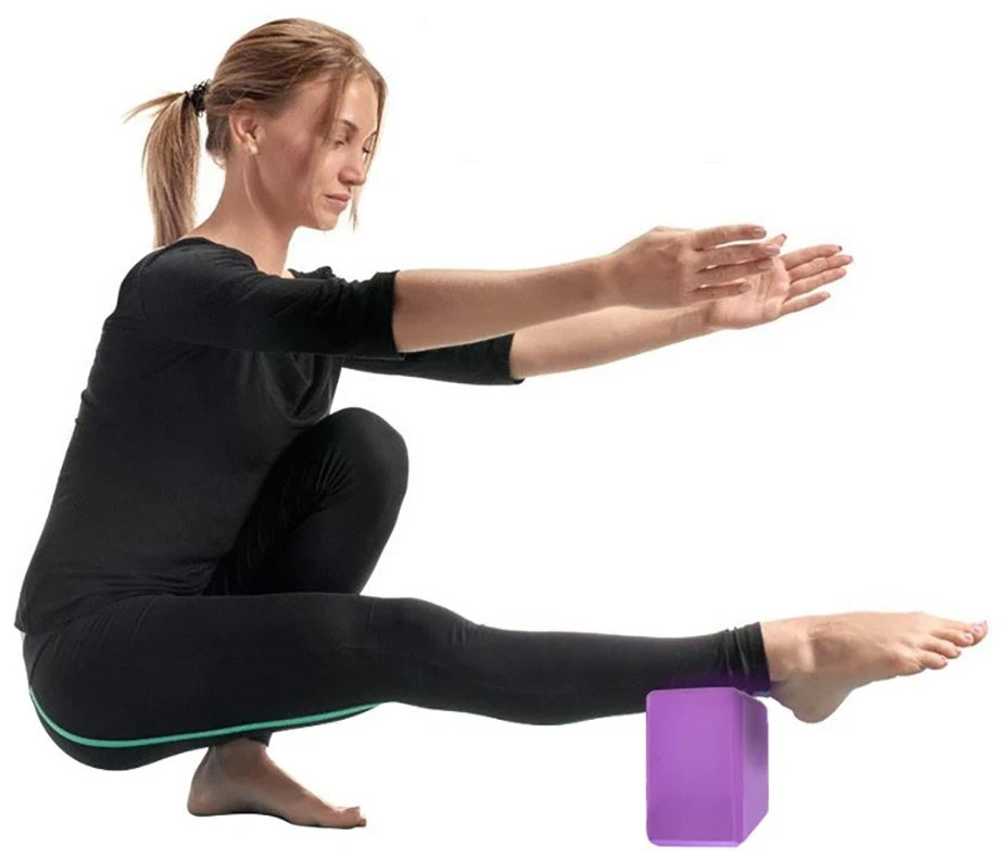 DH Yoga Block Brick Foam Sport Health Home Exercise Gym Tools 2pcs Pack