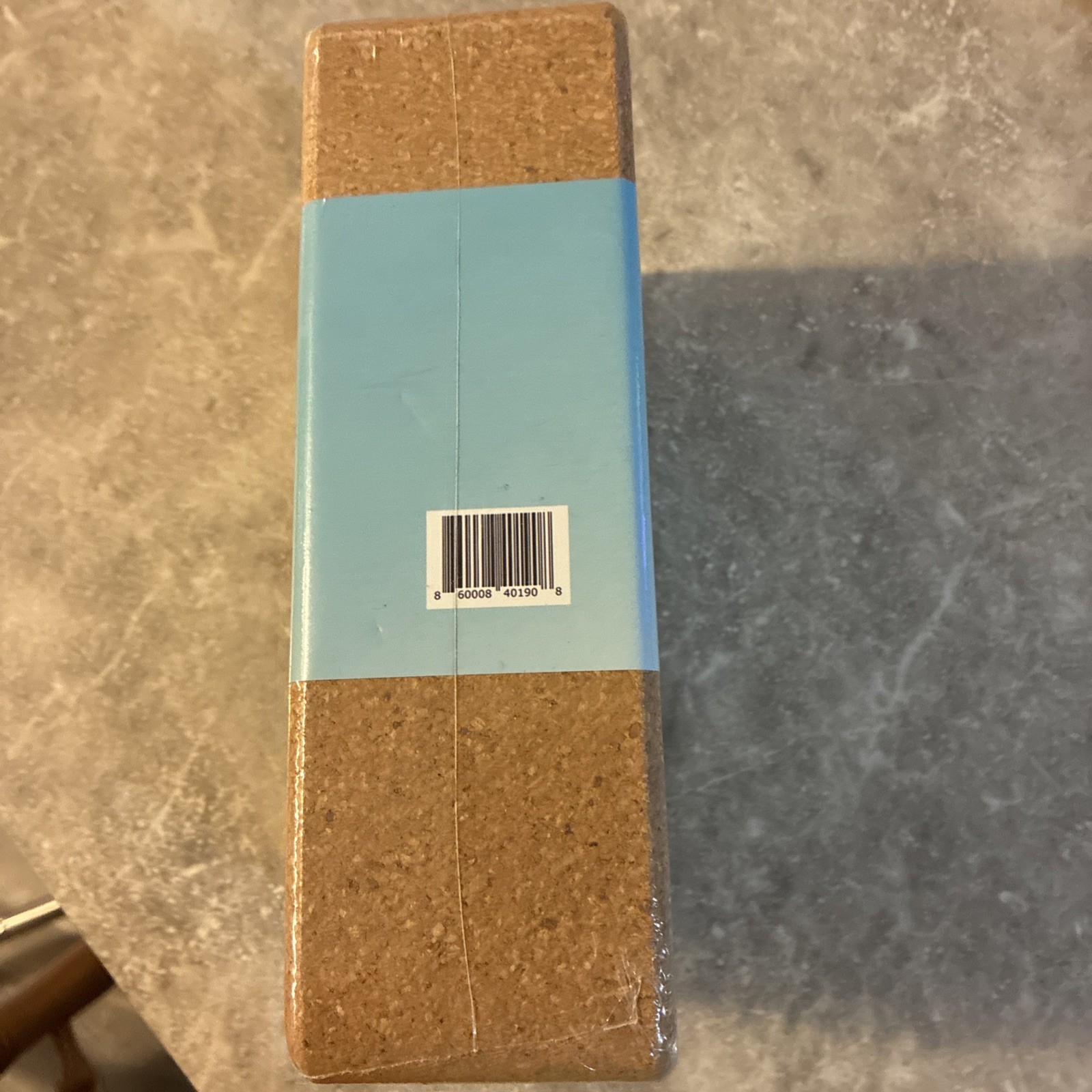 Cork Yoga Block Balance Accessories Stretching Support Exercise Brick Prop