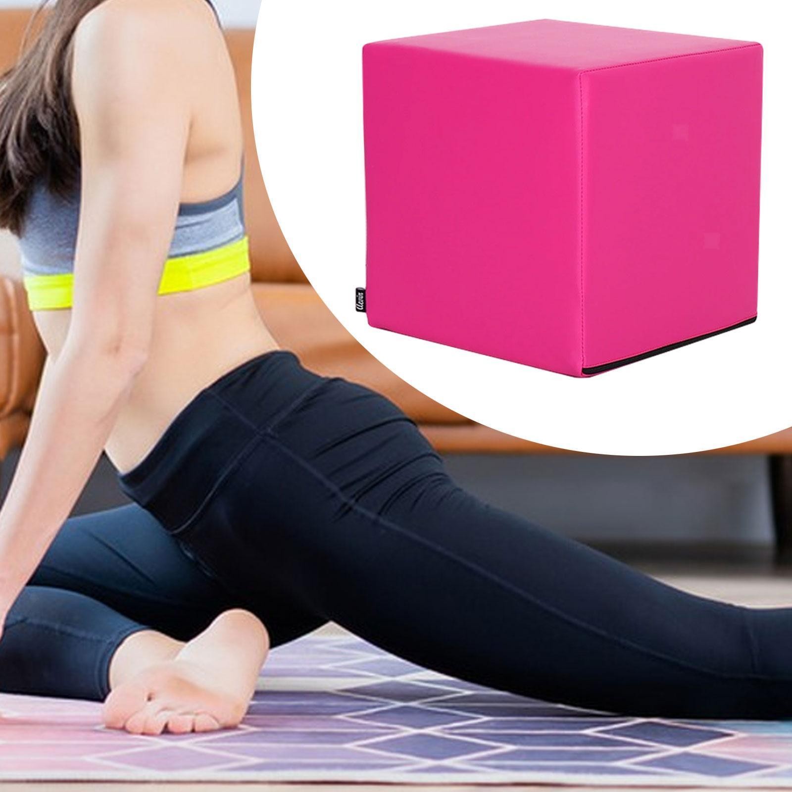 Yoga Block, Square Non Slip Lightweight Practical Yoga Prop Improve Flexibility