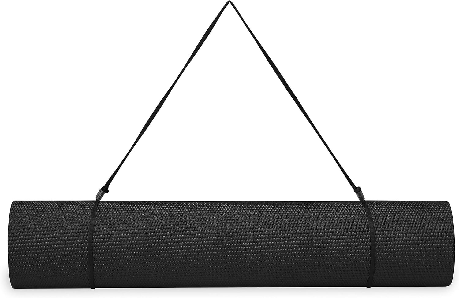 Gaiam Essentials 1/4&Prime; Thin (6Mm) Yoga & Pilates, Fitness & Exercise Mat with Eas