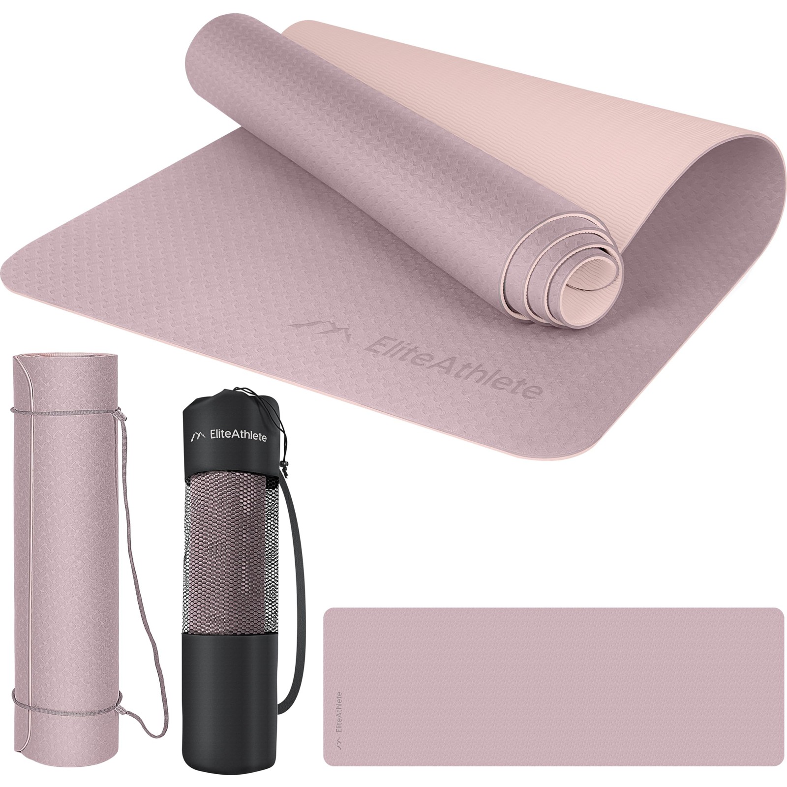 Yoga Mat Sports Mat Fitness Mat Gymnastics Mat Padded & Non Slip F…