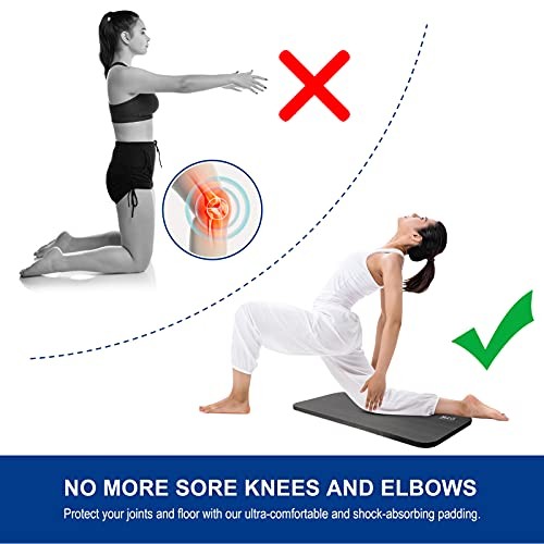 Yoga Knee Pad Cushion –Premium Exercise Knee Pad – Eliminate Pain 1 PACK