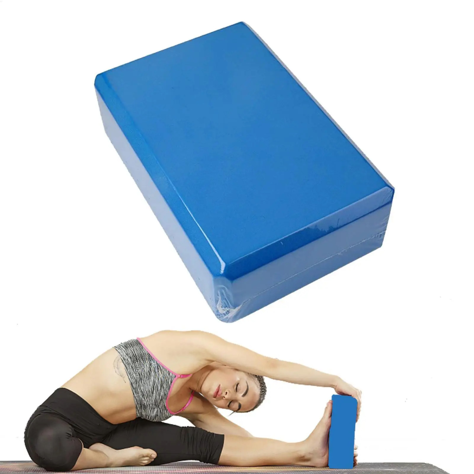 1PC Yoga Building Blocks Cubes Pilates Bricks Reinforcement Mats Sports Supplies