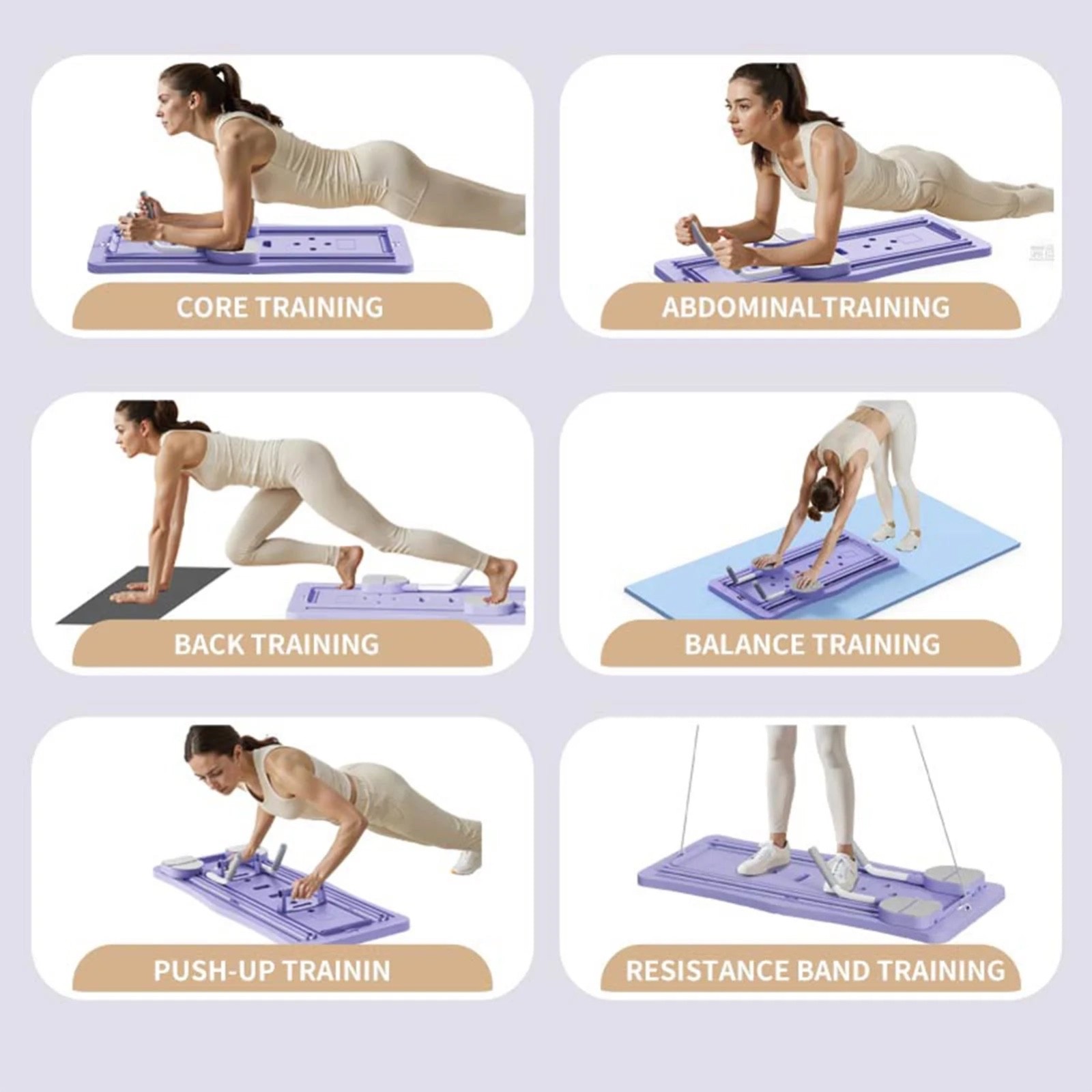 pilates reformer board
