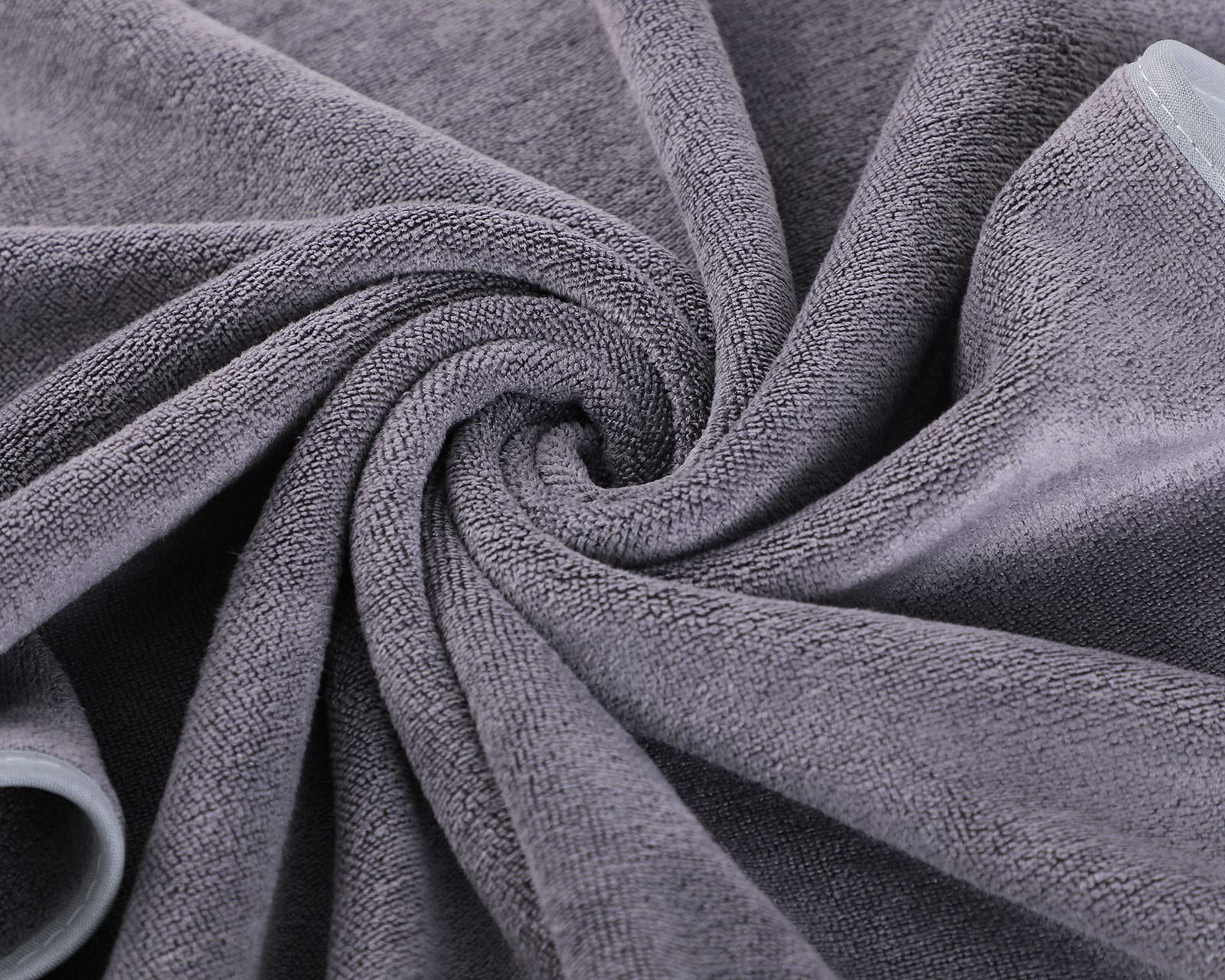 Wuwahold Microfiber Gym Towels Bigger Size Super Soft 3P-15×31 inches, Grey