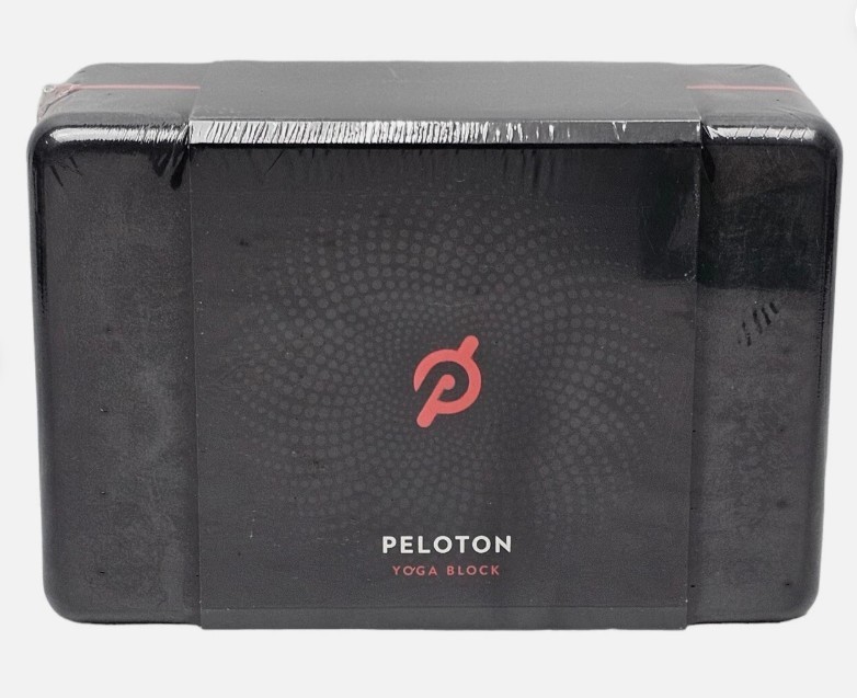 Peloton Yoga Block | Premium EVA Foam 9 x 6 x 4 inches, Black/Red Curve Edge NIB