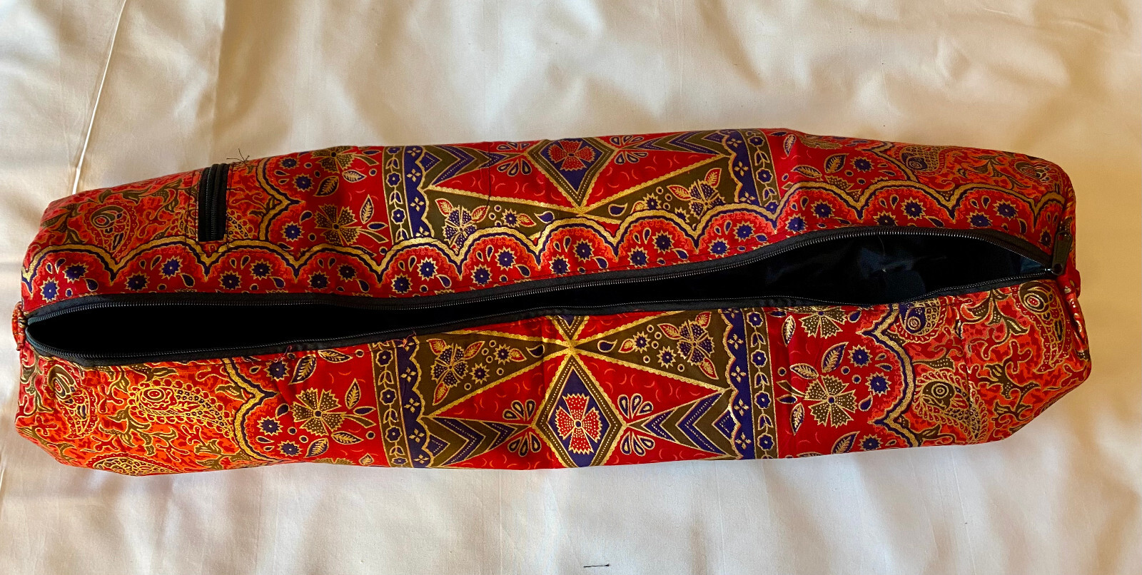 Red Yoga Mat Carrier Beach Bag Gym Sport Bags Shoulder Strap Bali Indonesia New