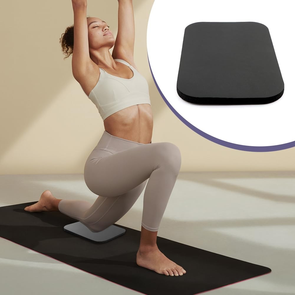 Yoga Knee Pad, Exercise Fitness Yoga Knee Pad Cushion, Foam Floor Pilates Non…
