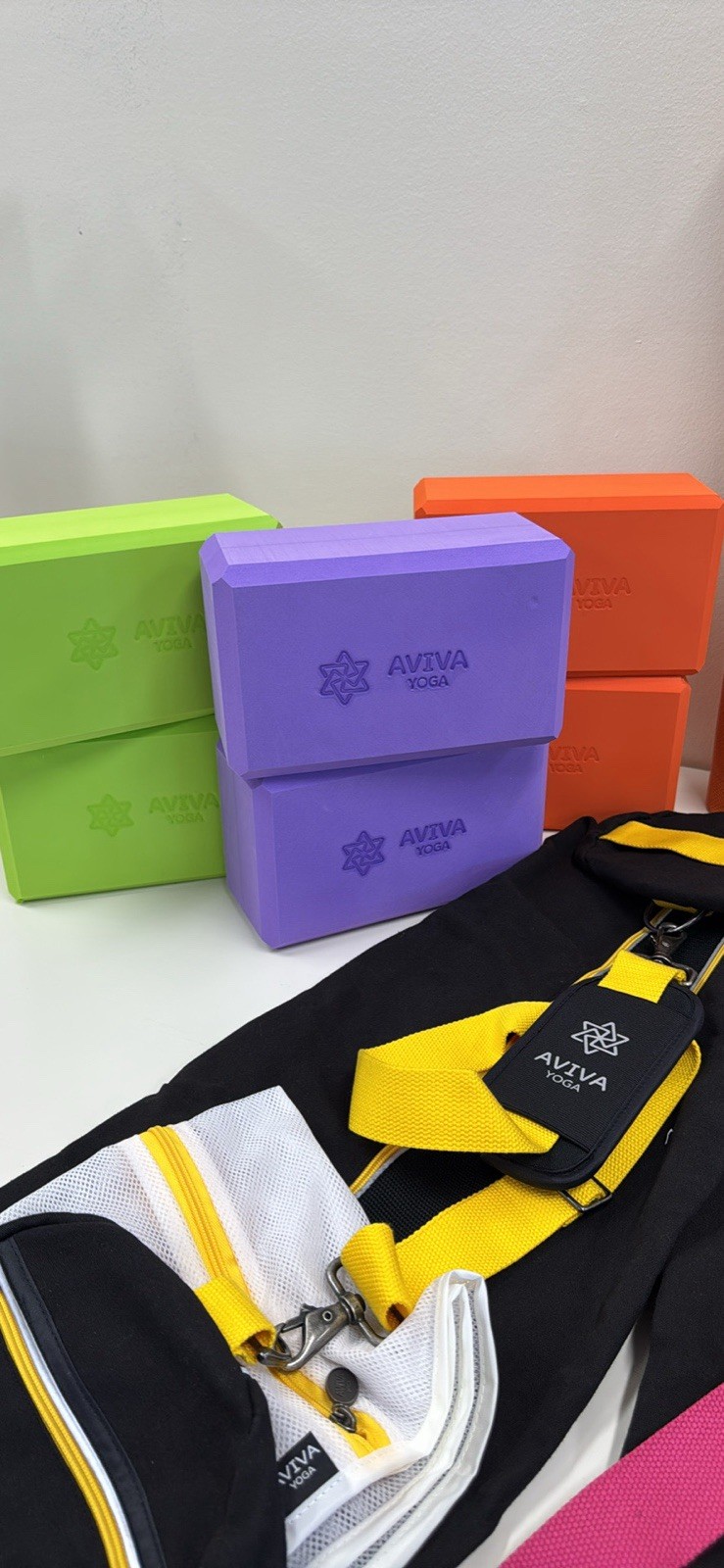 yoga blocks 2 pack