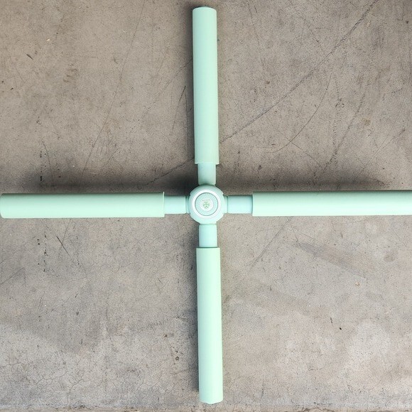 Body Tree Posture Corrector Yoga Cross Stick Adjustable Compact Light Mint