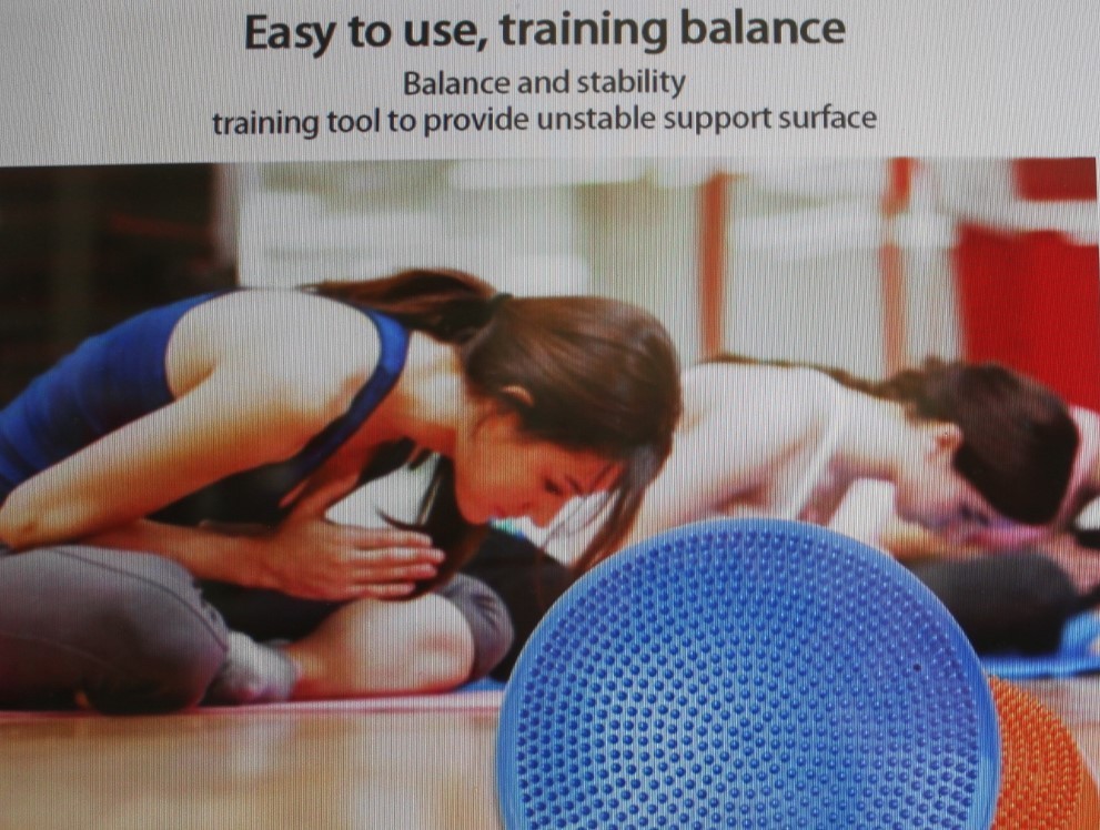 New, Balance Pads,Non-Slip inflated Pads,Strong Load-Bearing Gym Fitness Pads