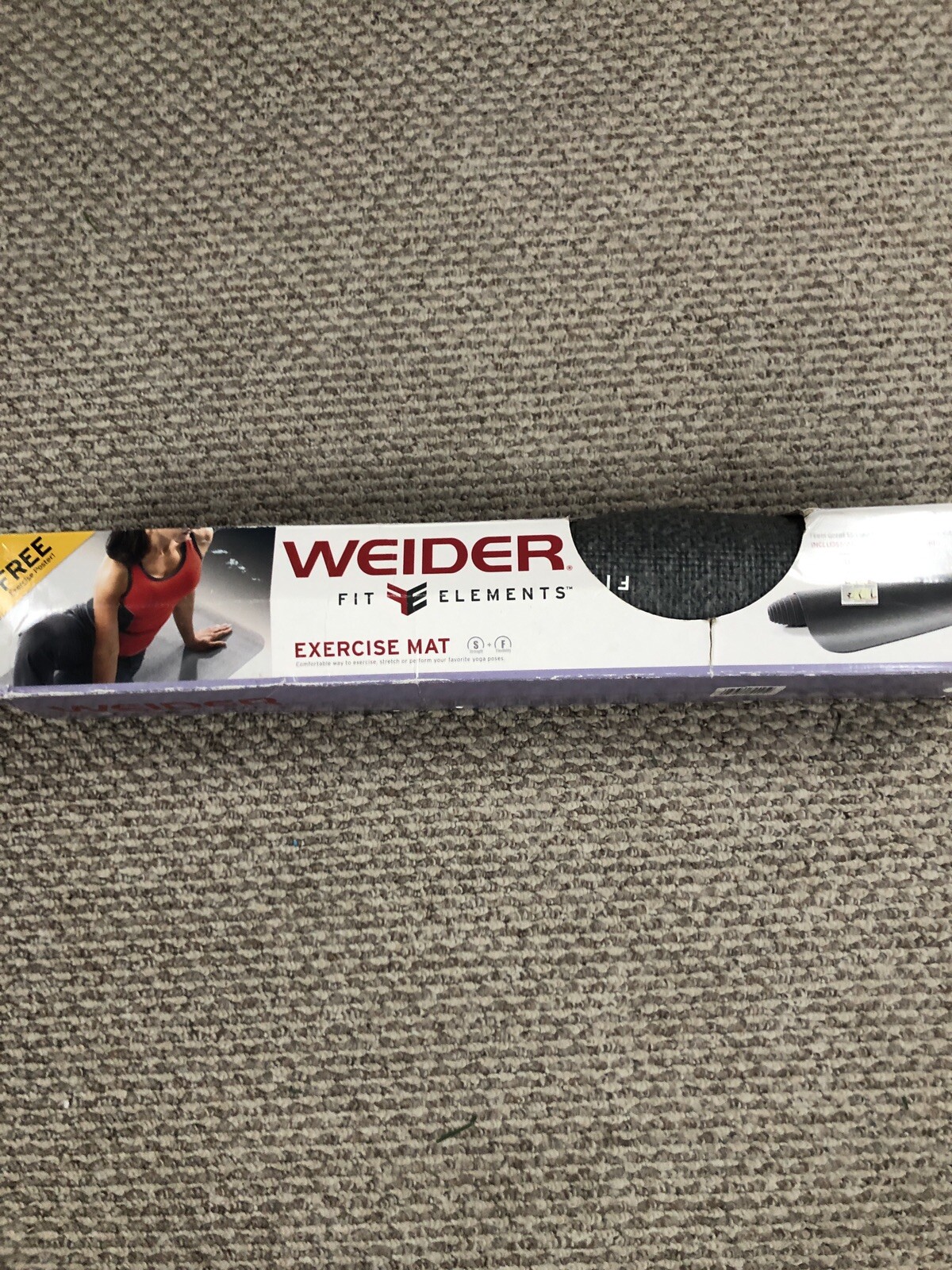 Weirder Fit Elements Exercise Mat Strength And Flexibility. Gray