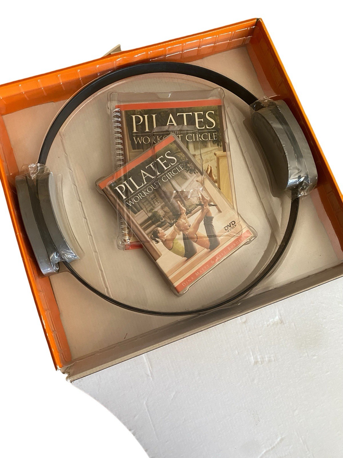 Pilates With Workout Circle Book & DVD with 64 Pg Book & 42 Minute DVD w Circle