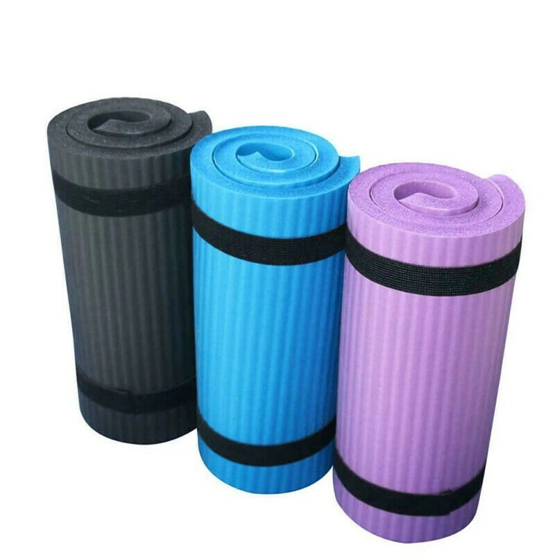 Yoga Mat 15mm Thick Gym Exercise Fitness Pilates Workout Mat None Slip