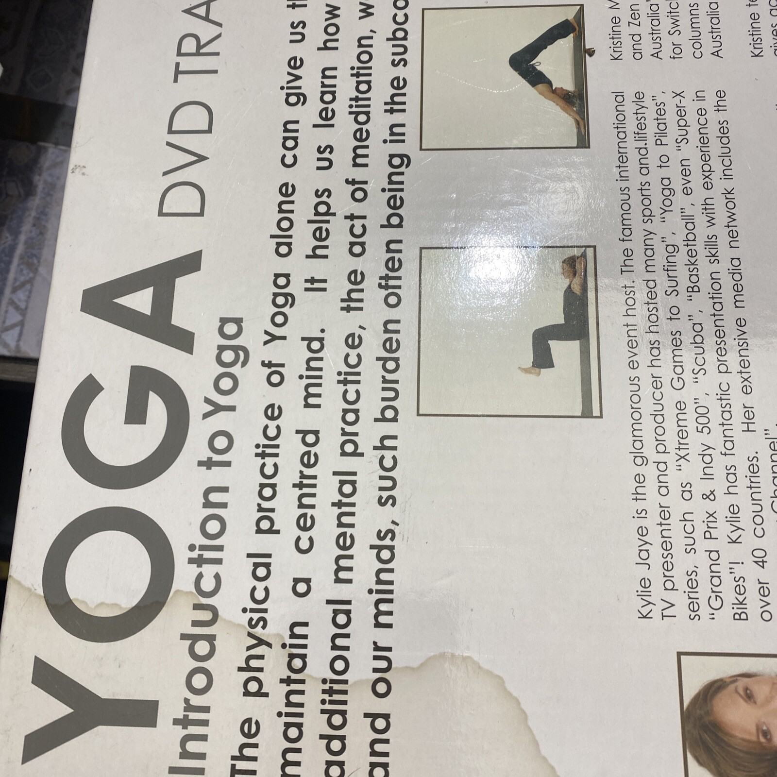 Complete Yoga Kit DVD Training Bundle Yoga Mat Workout Book Stretch Strap SDS