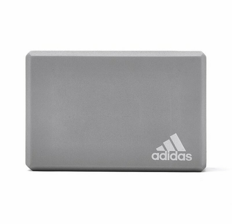 Adidas High Density Foam Yoga Block Support and Deepen Poses Gray 9&Prime;×6&Prime;×3&Prime;