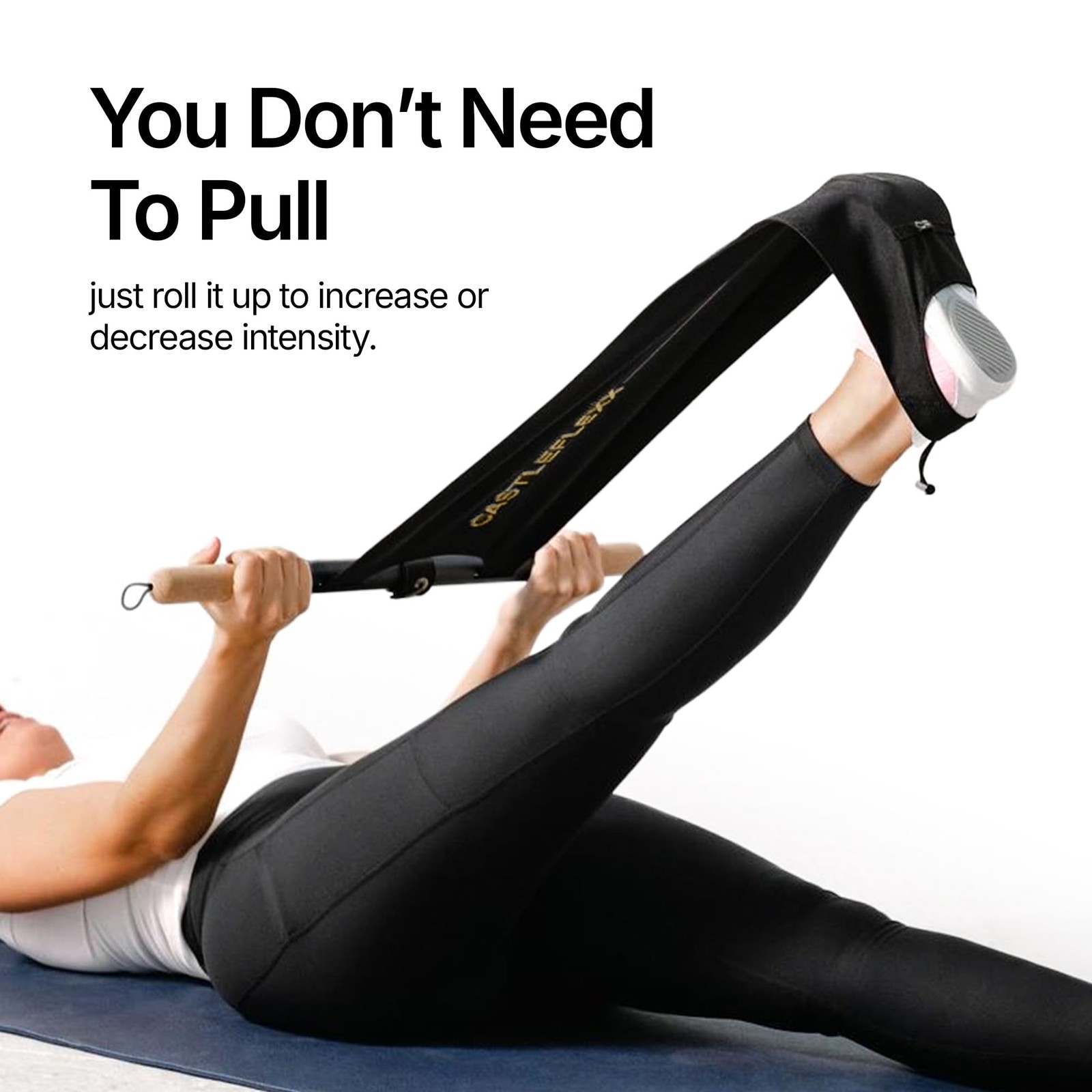 CastleFlexx Mobility and Full Body Strengthening Device | Non-Elastic Stretch…