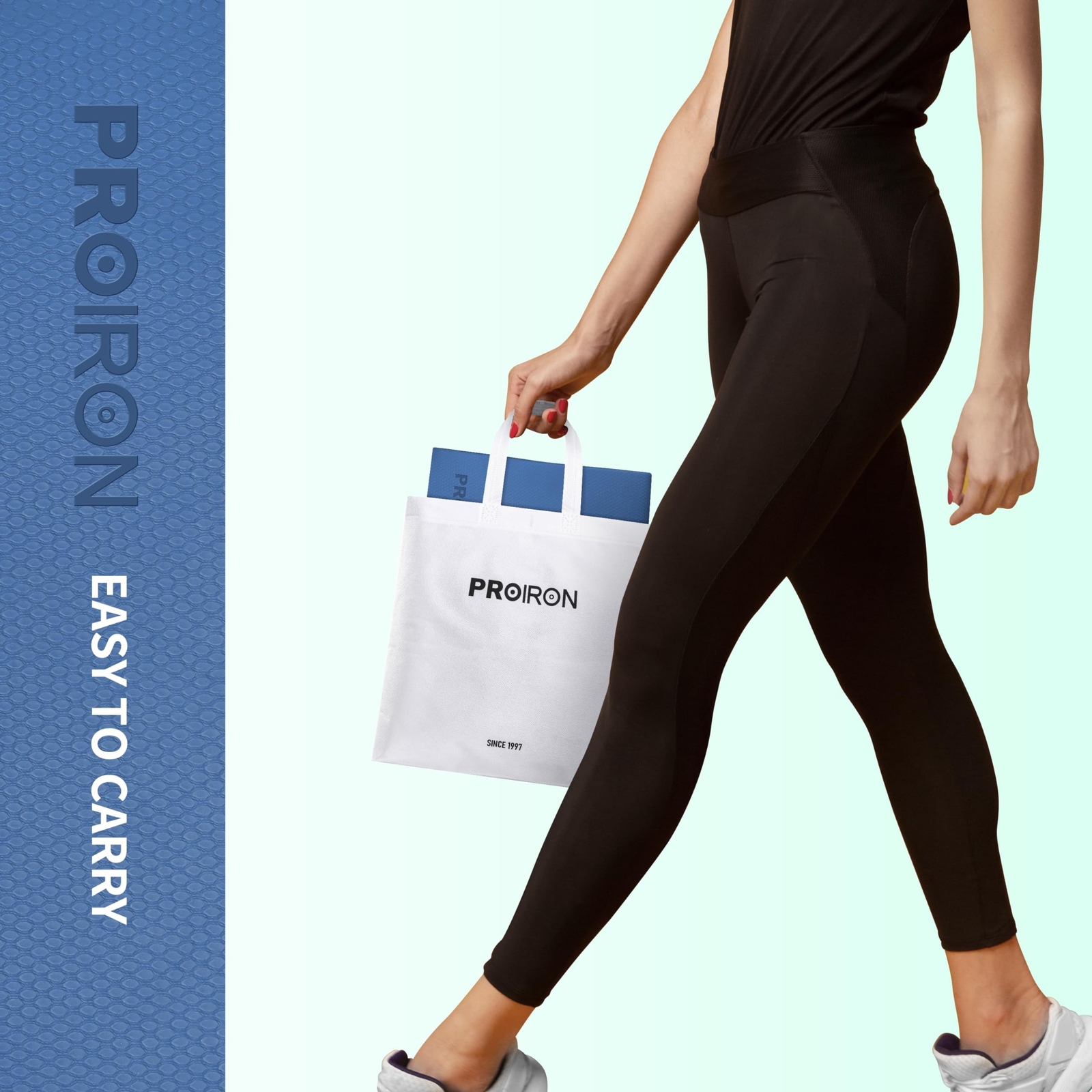 PROIRON Foldable 72“x24&Prime;x0.24”(6mm) TPE Yoga Mat,NOT PVC!!!-Folding