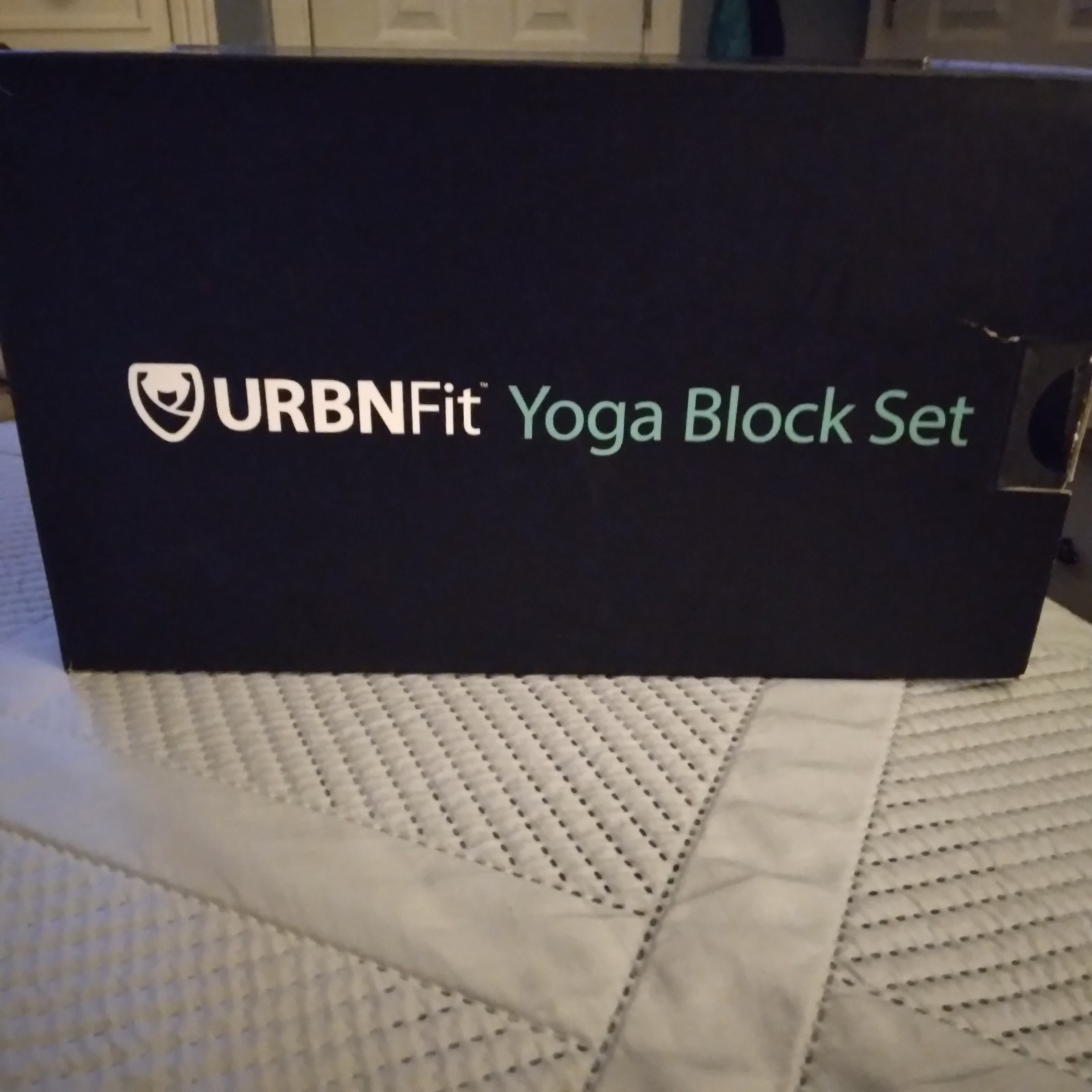 URBNFit Yoga Block – High Density EVA Foam – Teal Color – 3x6x9