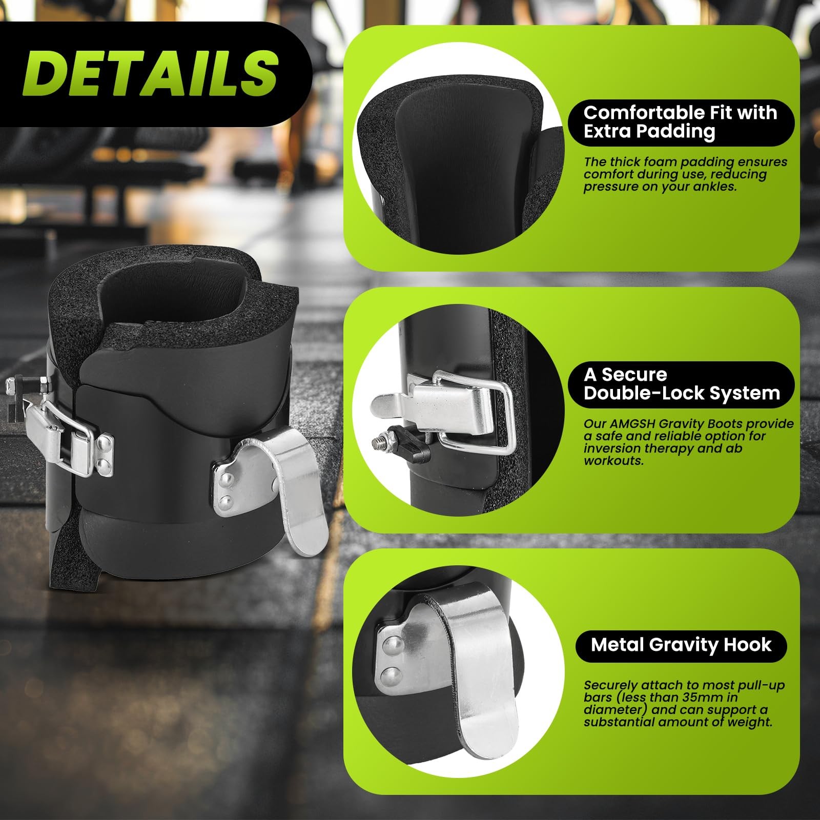 Gravity Boots Inversion Boots, Gravity Boots Hanging Upside Down with 2 Gravi…