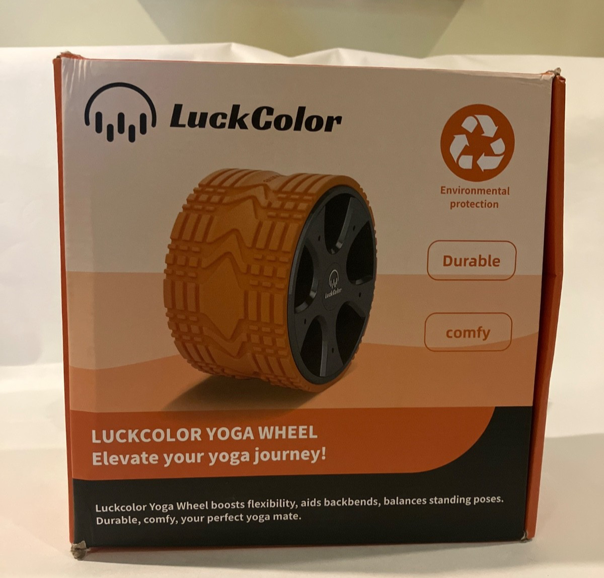 luckcolor yoga wheel