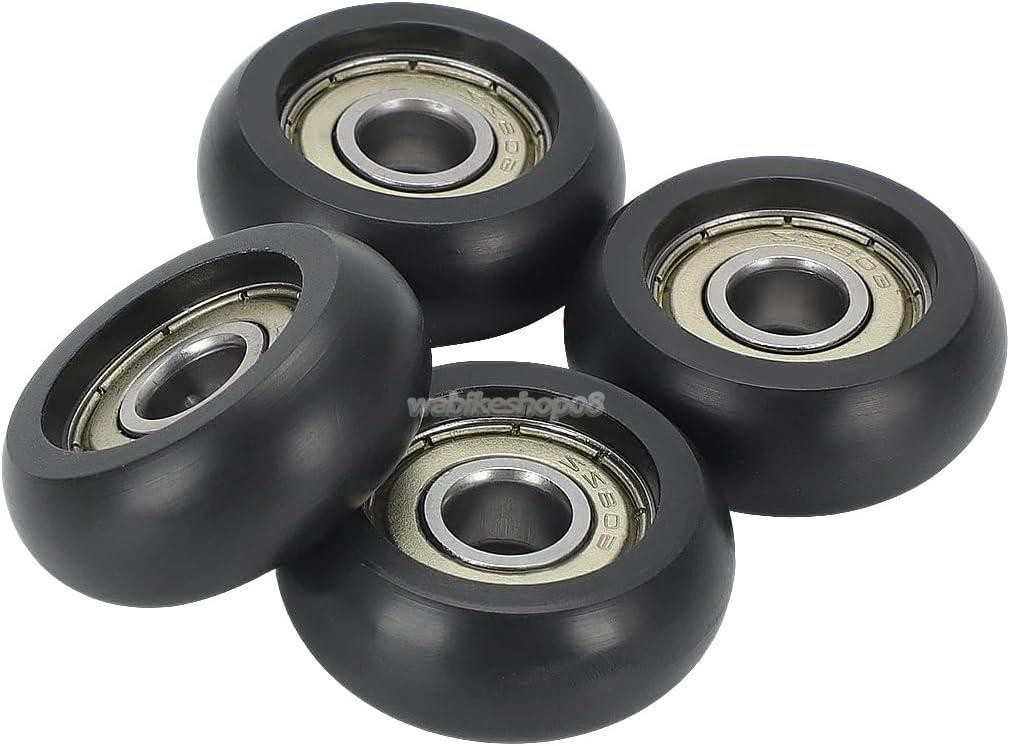 For Aero Pilates Reformer 4 Replacement Platform Roller Wheels Easy to Install