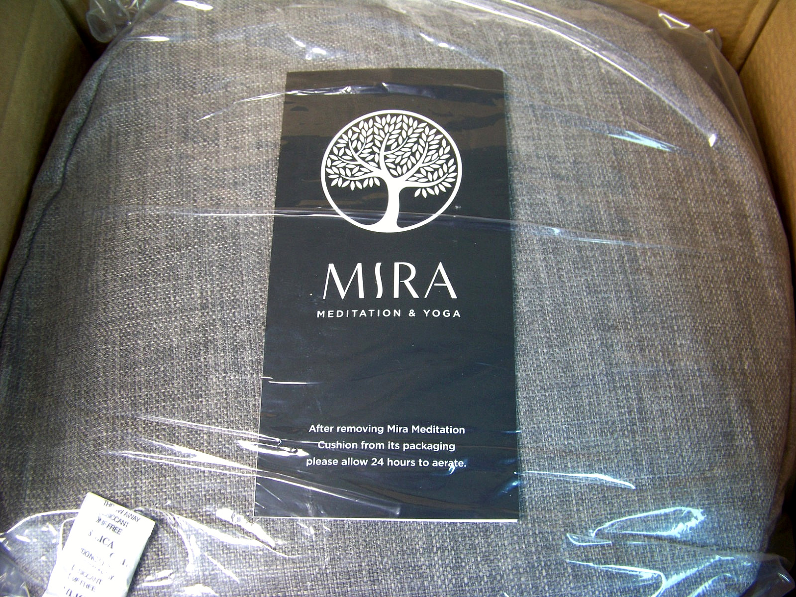 Mira Meditation & Yoga Cushion Yoga Floor Pillow Seat NEW Open Box
