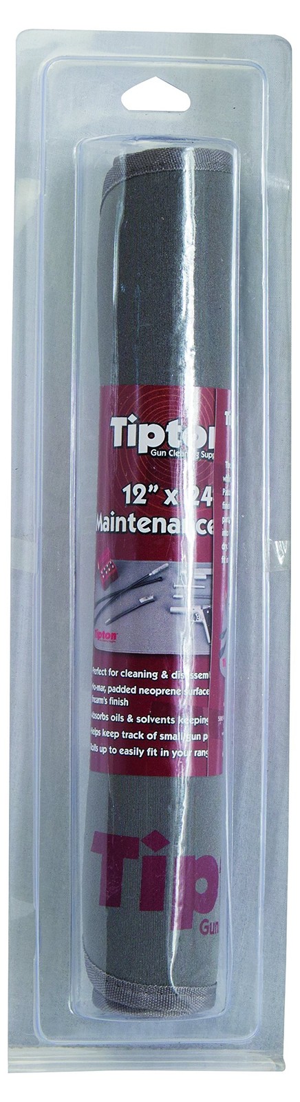 Tipton Maintenance Mat with Neoprene Construction for Pistol One Size, Grey