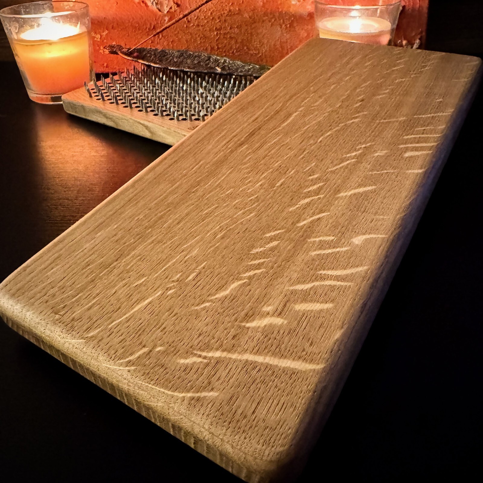 Sadhu board nails from 100% Oak wood for yoga meditation, Natural Oak