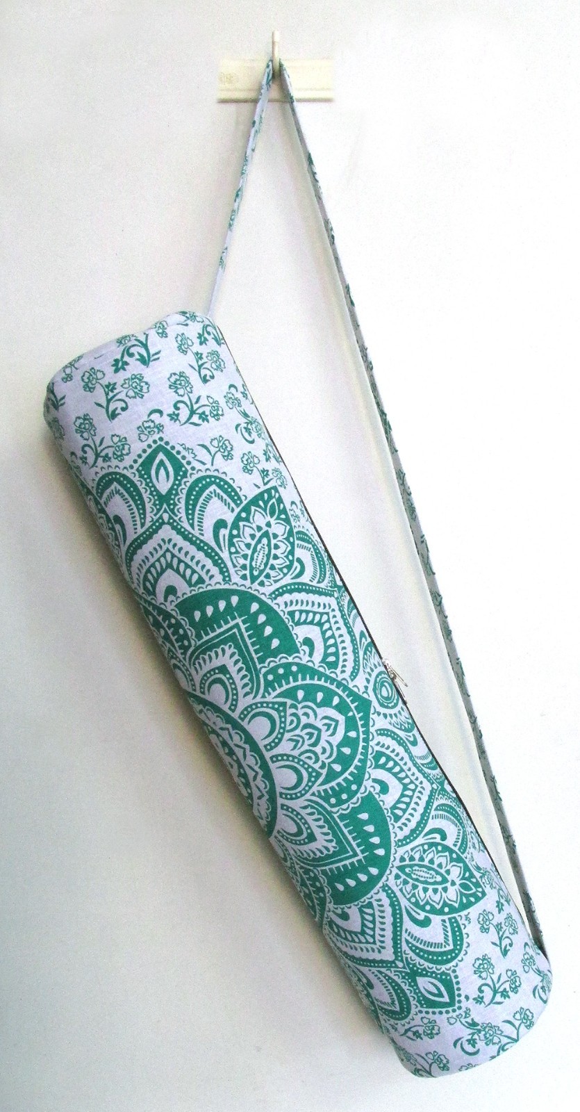 Indian Multi Ombre Yoga Mat Carrier Bag Mandala Large Shoulder Strap