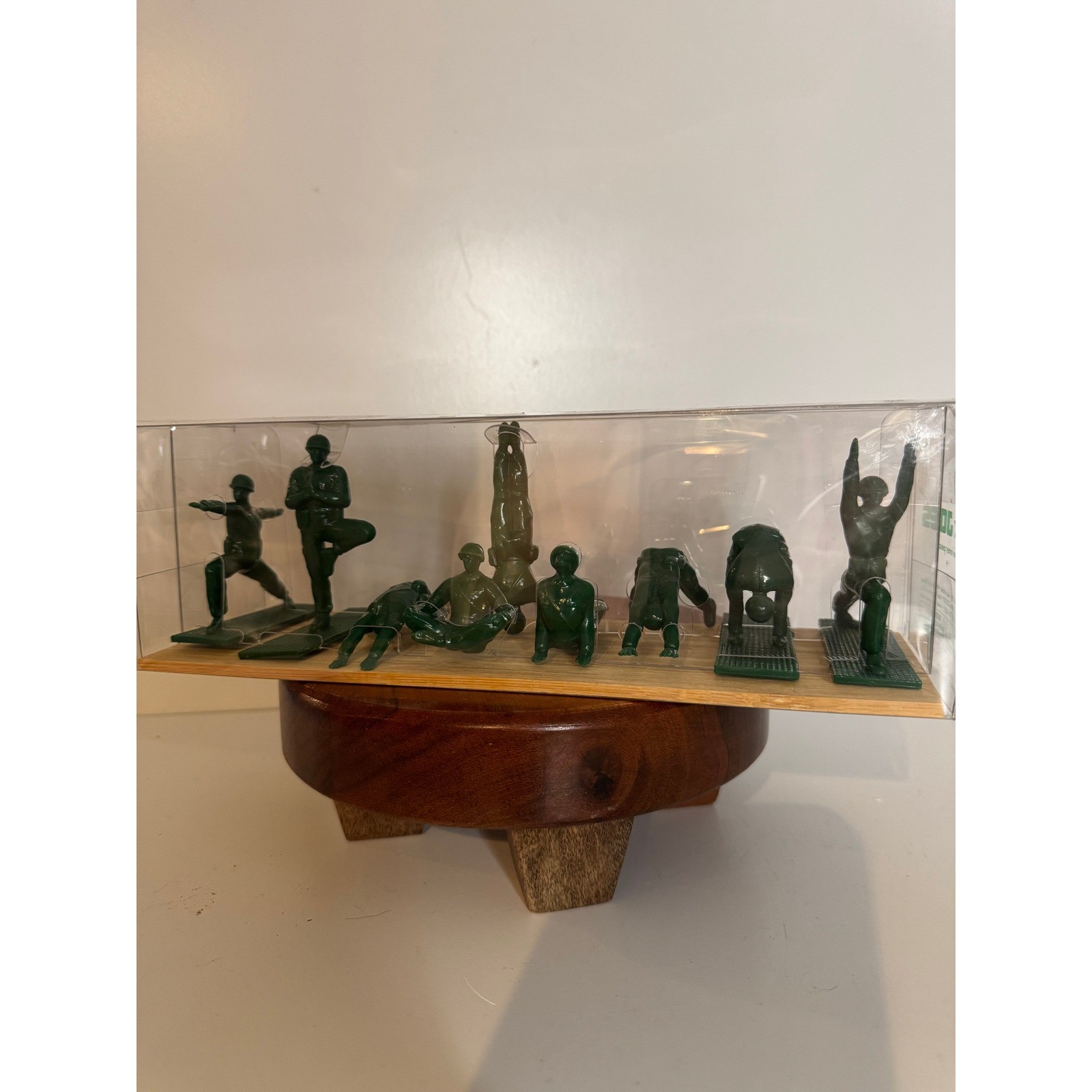 Yoga Joes – Green Army Men Doing Yoga – Brand New in Box