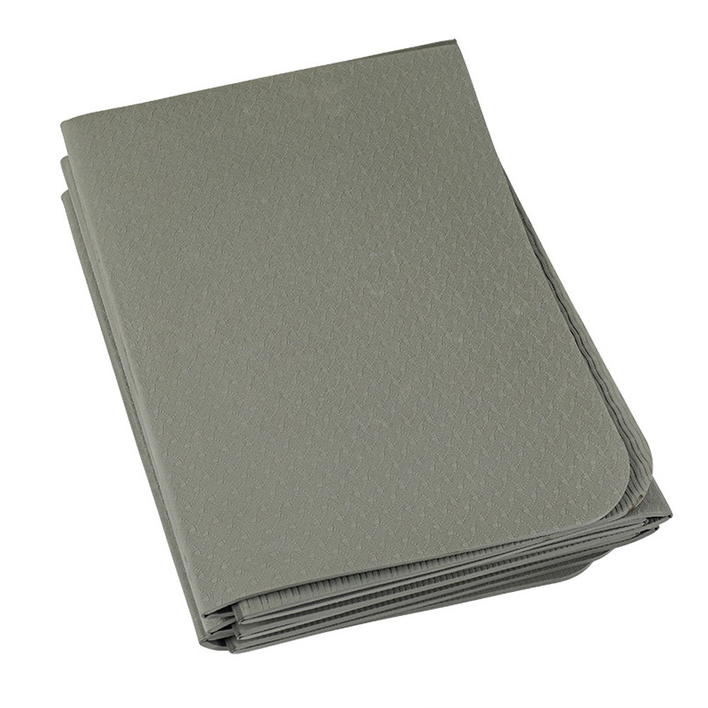 Foldable Yoga Mat Folding TPE Pilates Mat Non Slip Workout Mat Portable Exe NEEE