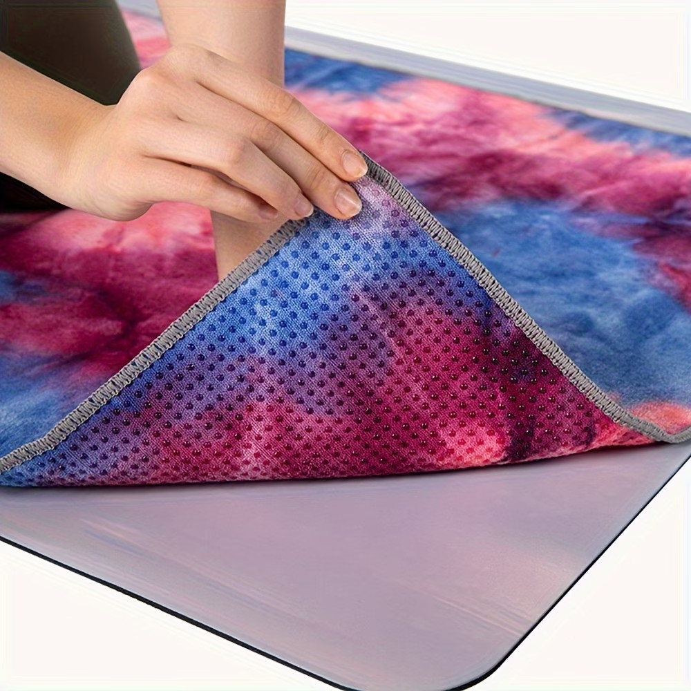 1 Pc Yoga Towel with Grip Dots 72 x 25 Inch Non-Slip Hot Yoga Mat Towel