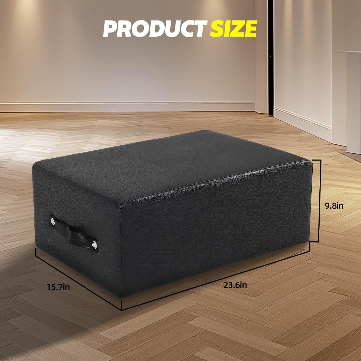 Portable Pilates Reformer Sitting Box, Non-Slip Pilates Sit Boxs for Home Workou