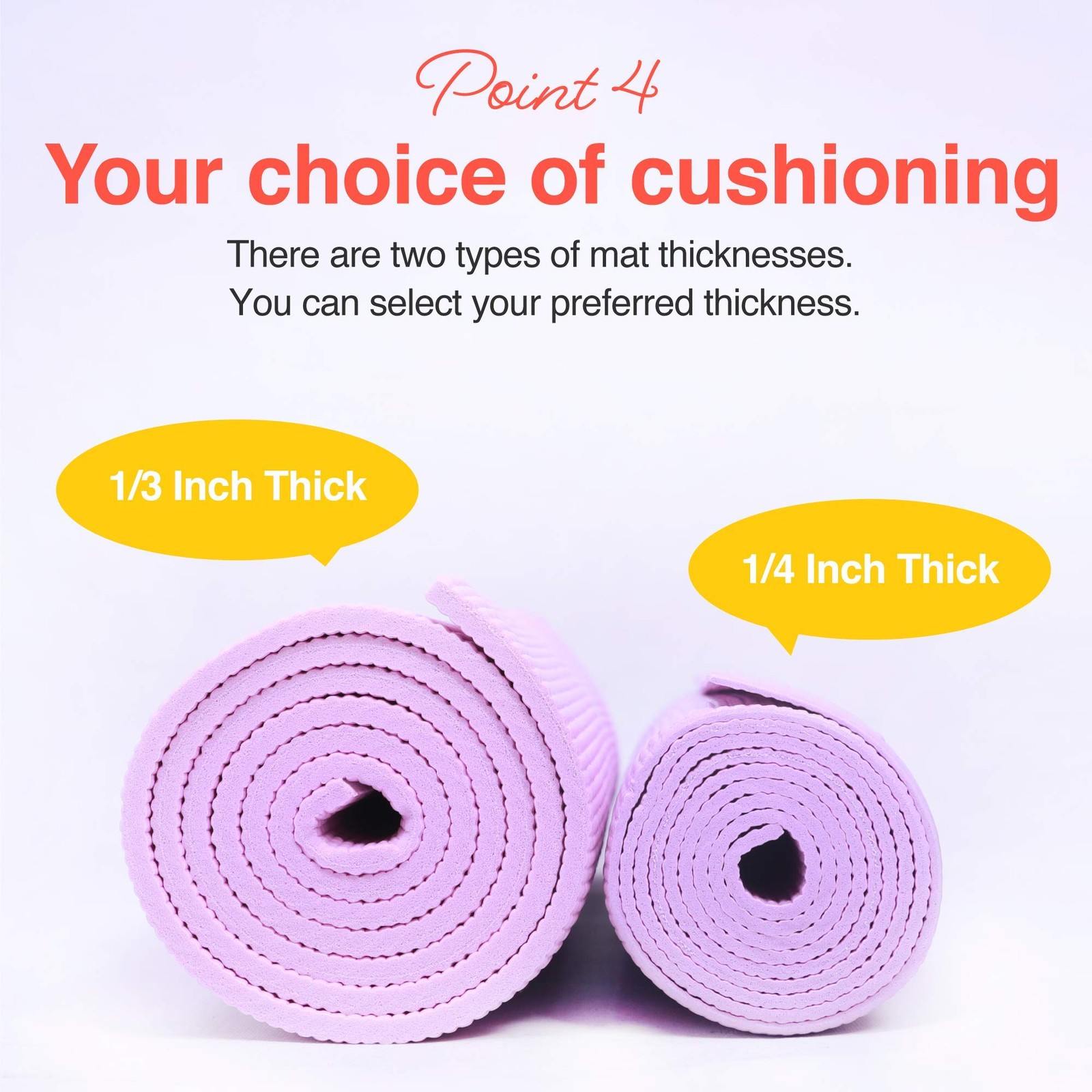 Yoga Mat with Carry Strap for Yoga Pilates Fitness and Floor Workout at Home …