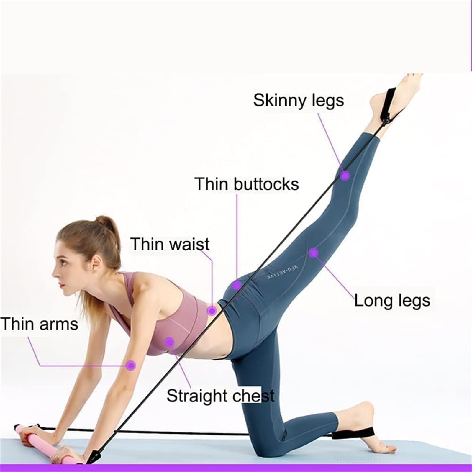 Stretched Fusion Pilates Bar, Pilates Stretched Fusion Bar, Stretchedfusion Mult