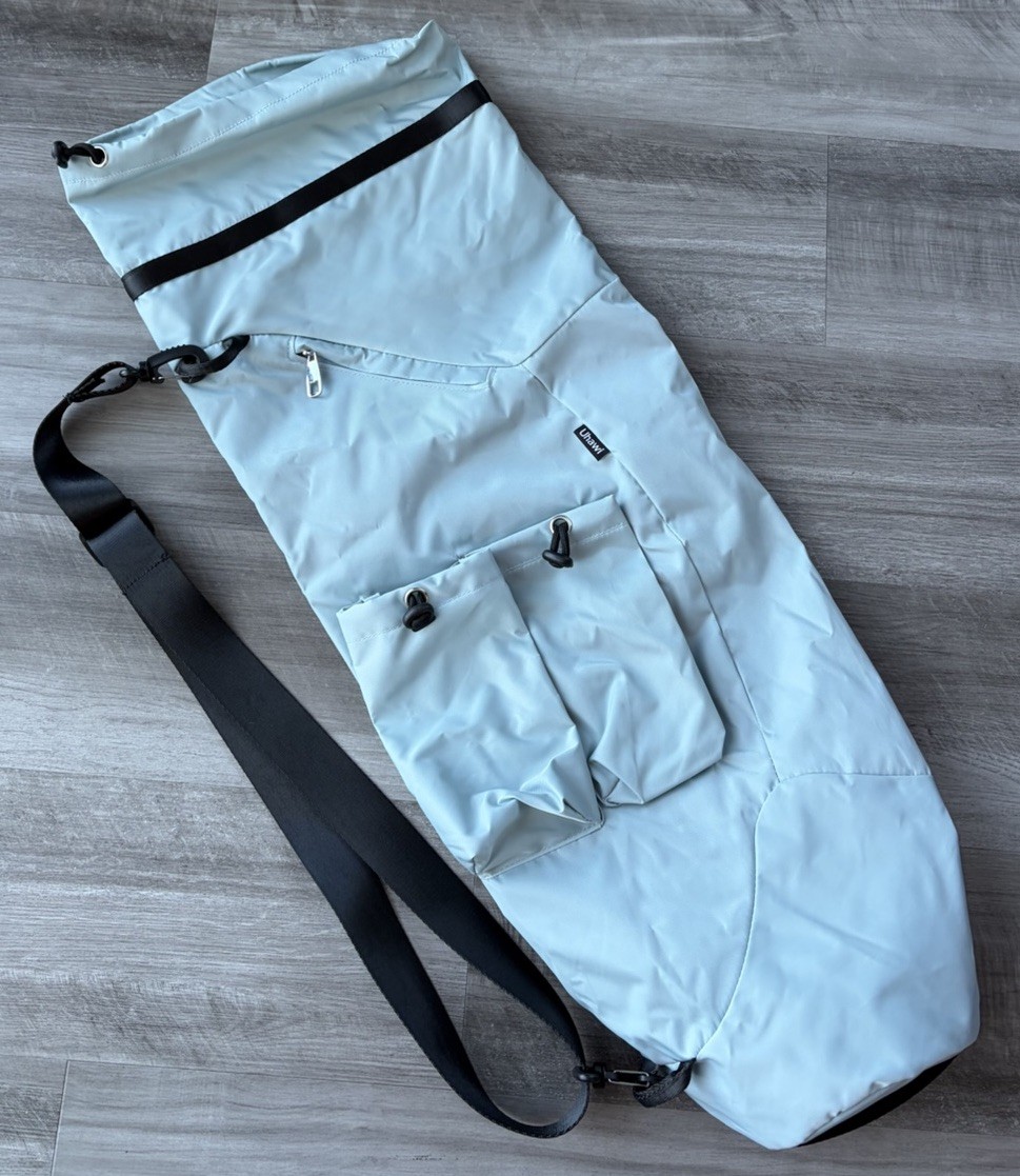 Uhawi Ice Blue Yoga Mat Bag Gym Mat Carrier