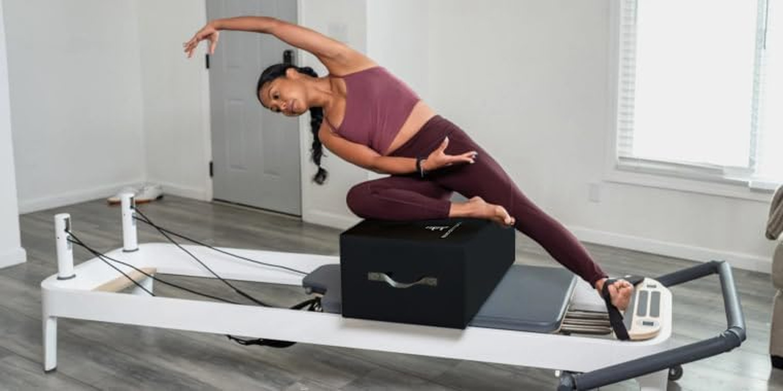 Pilates Reformer Box, Pilates Sitting Box for Pilates Reformer, Pilates Equipmen