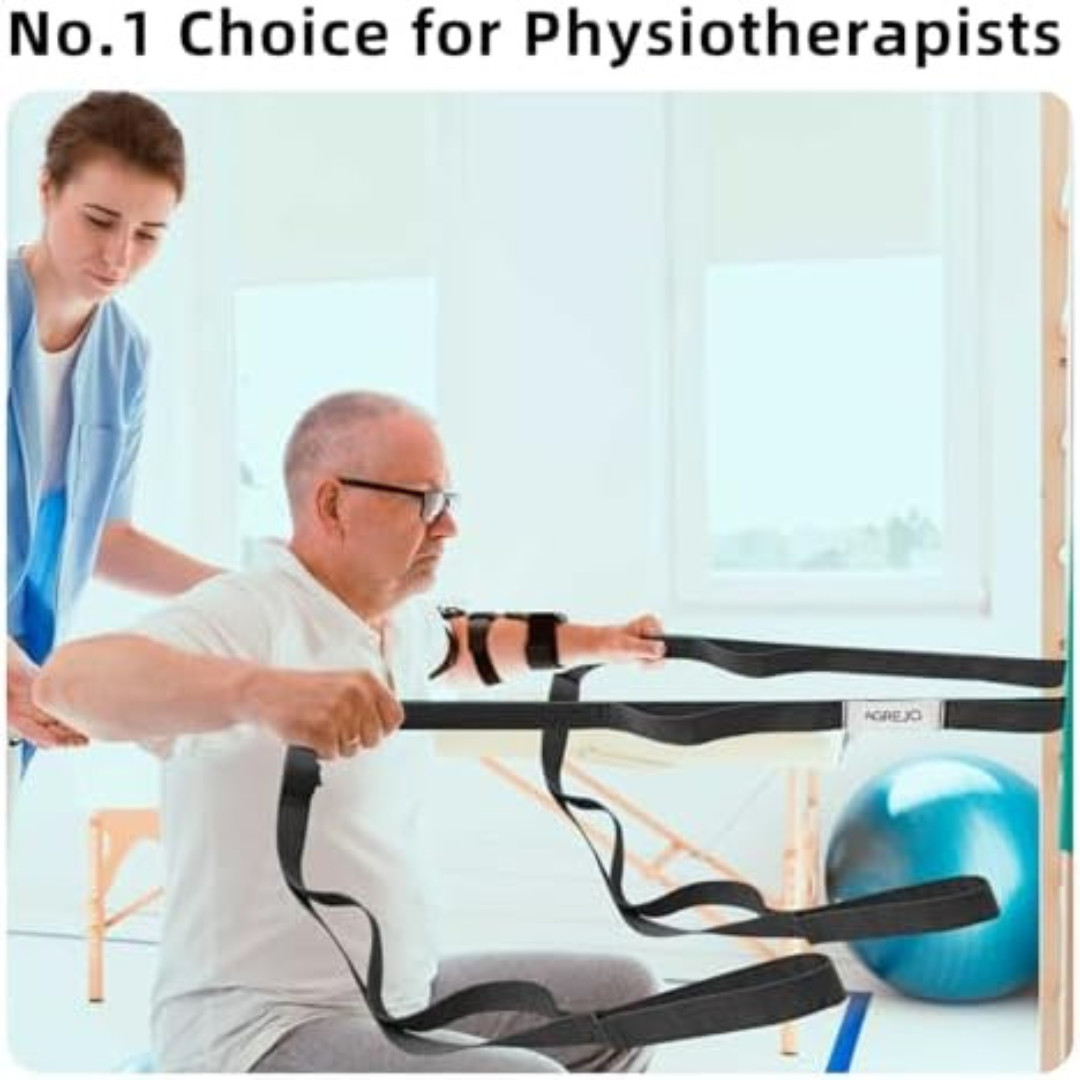 Stretching Strap Yoga Strap for Physical Therapy Stretch Out Straps for Home ..
