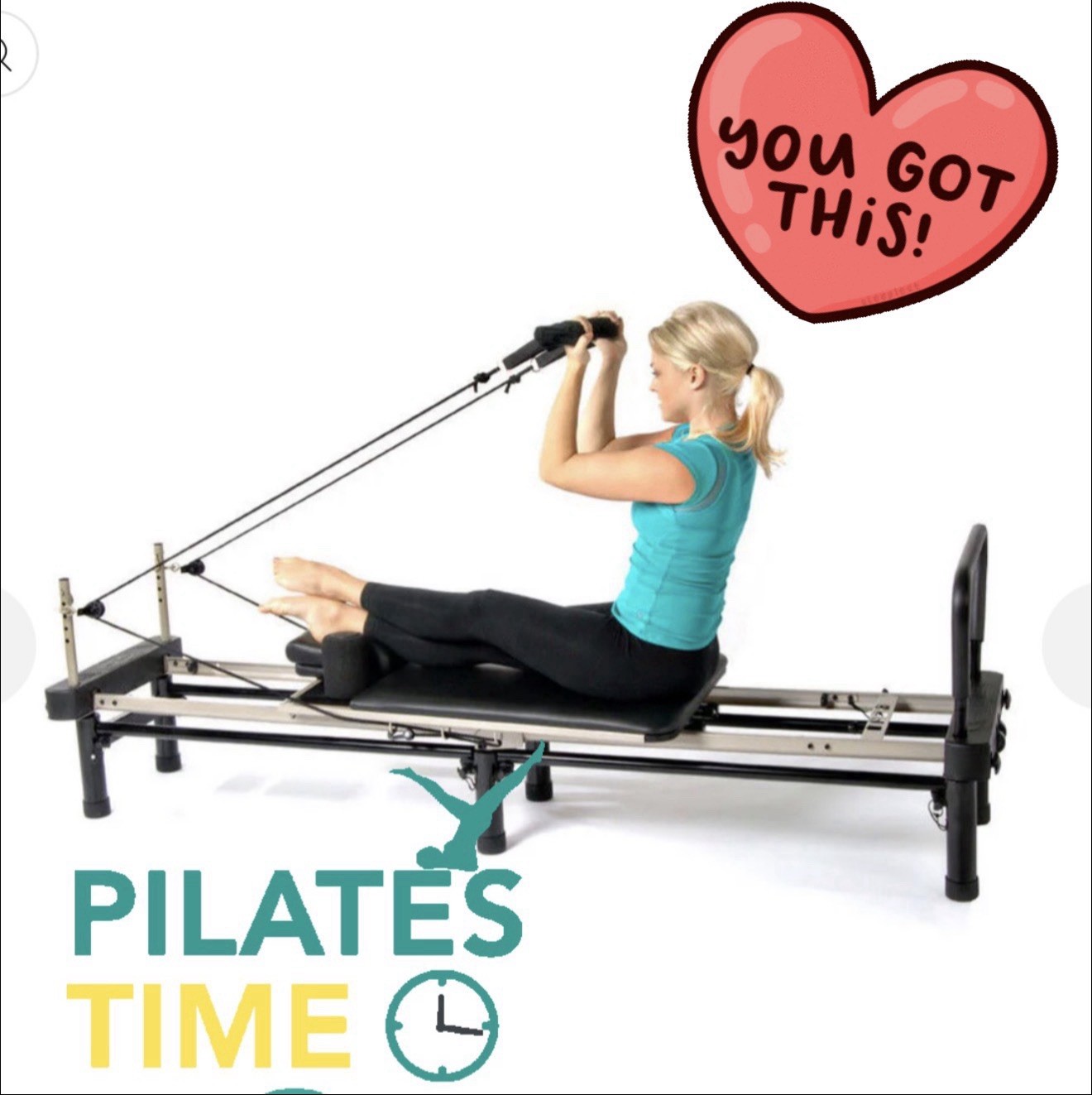 NIB AeroPilates 700 Reformer Pilates Board Machine w/ Cardio Rebounder