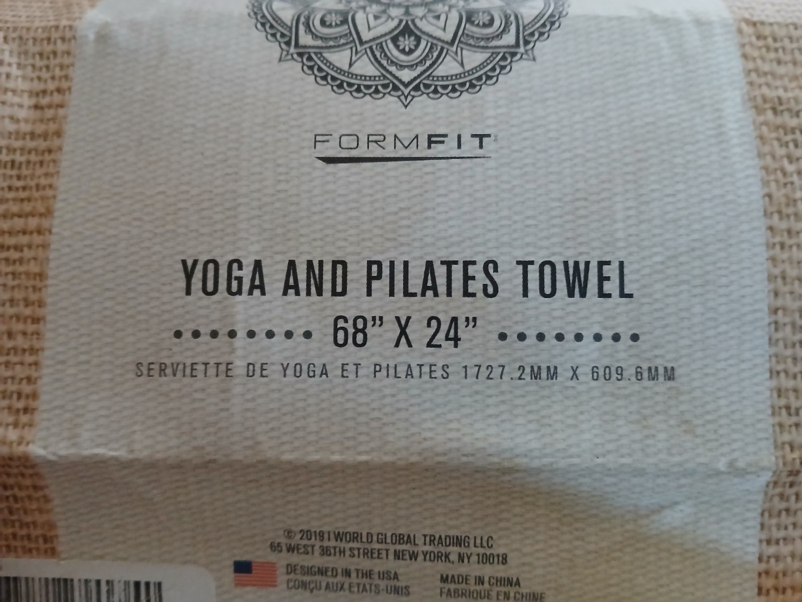 Lot of Yoga & Pilates Towel – NOS