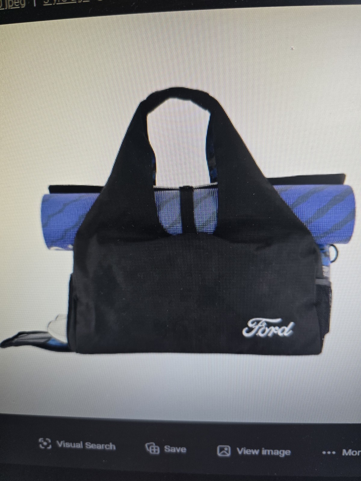 Ford Branded Yoga Mat Gym Bag, New And Discontinued
