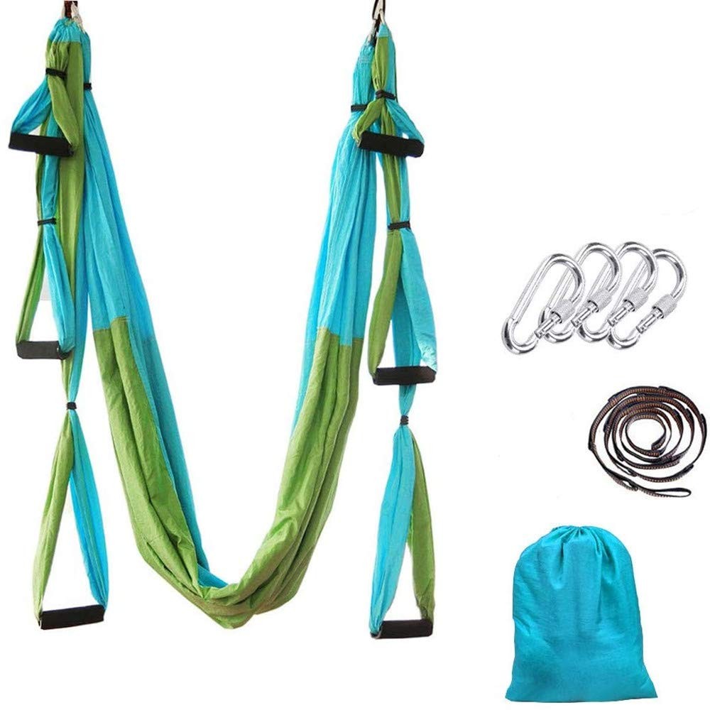Aerial Yoga Hammock,Ultra Strong Yoga Swings Set Trapeze Extension,Antigravit…