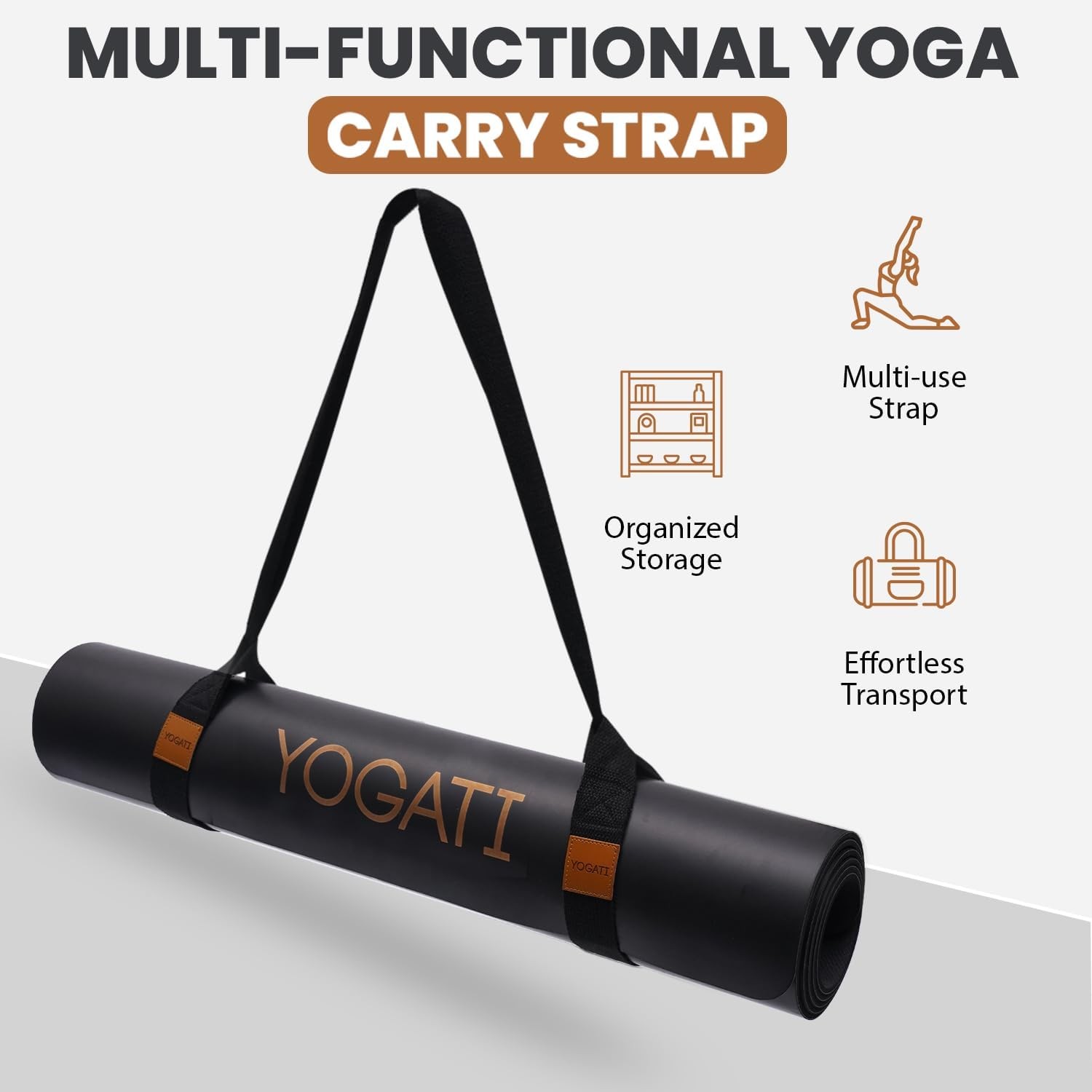 YOGATI yoga mat strap