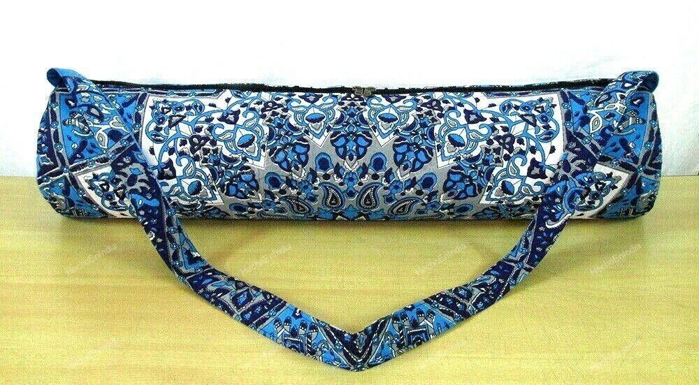 Indian Mandala Yoga Bag Beach Gym Mat Carrier Bags With Shoulder Strap