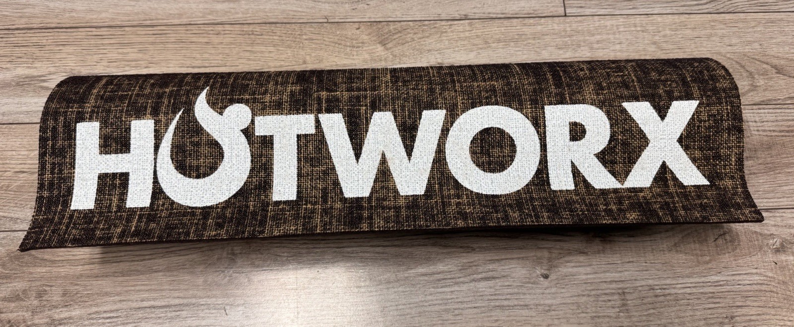 Hotworx Exercise Yoga Mat 72&Prime; x 24&Prime; Non-Slip Textured Hemp Fiber Gym Workout