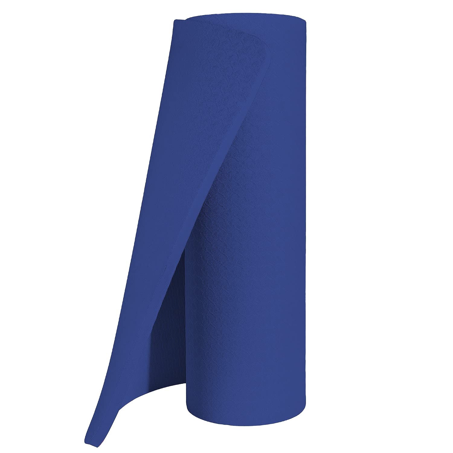 Hatha Yoga 4/5 inch TPE Mat Fitness & Exercise 32Wx72Lx25mm, Blue